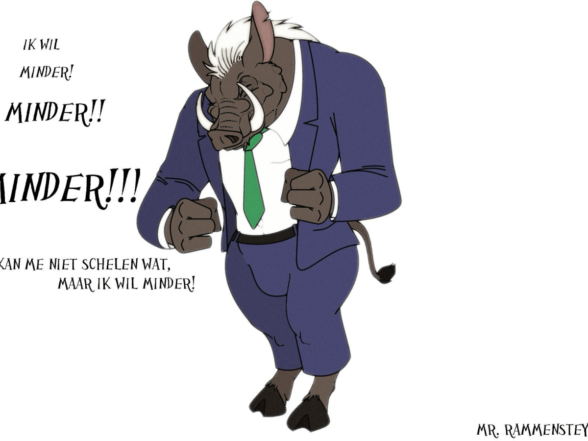 Eindelijk minder, minder, minder……&nbsp;PVV’ers